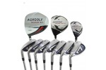  MEN'S LEFT HAND MAGNUM XS- WIDE SOLE EDITION GOLF CLUB SET w/DRIVER + 3 WOOD #3HYBRID+ 5-9 + PW